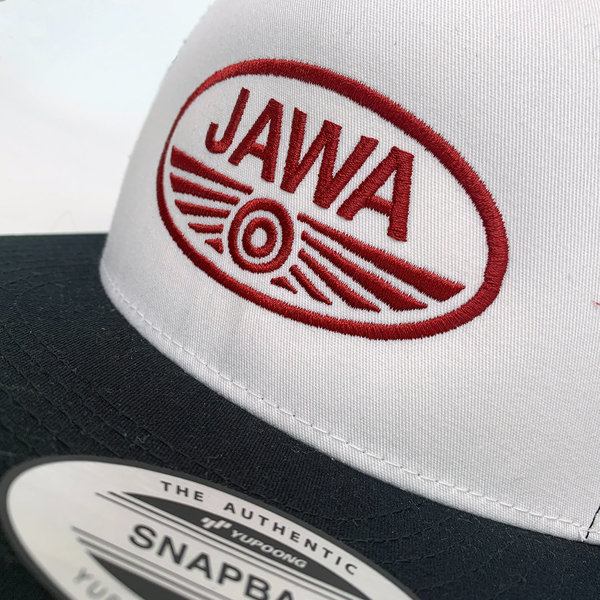 JAWA CAP Weiß / Schwarz