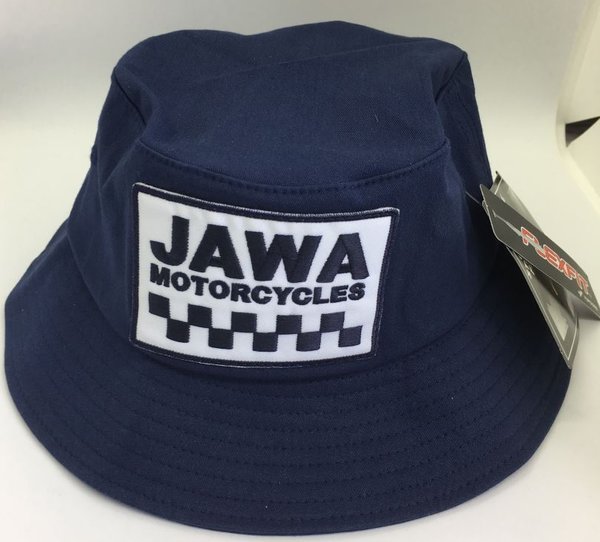 JAWA Cotton Twill Bucket Hat - NAVY