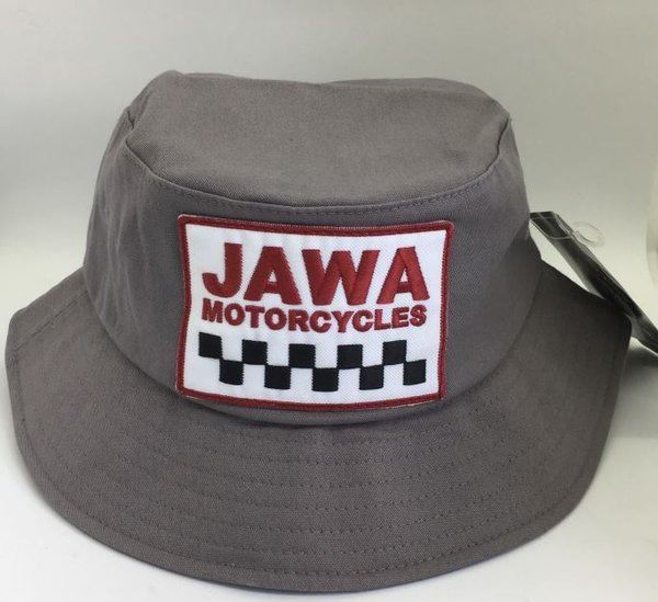 JAWA Cotton Twill Bucket Hat - GREY