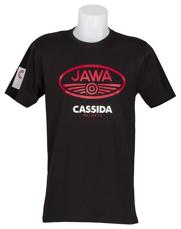 Logo JAWA Cassida,  T-Shirt Schwarz