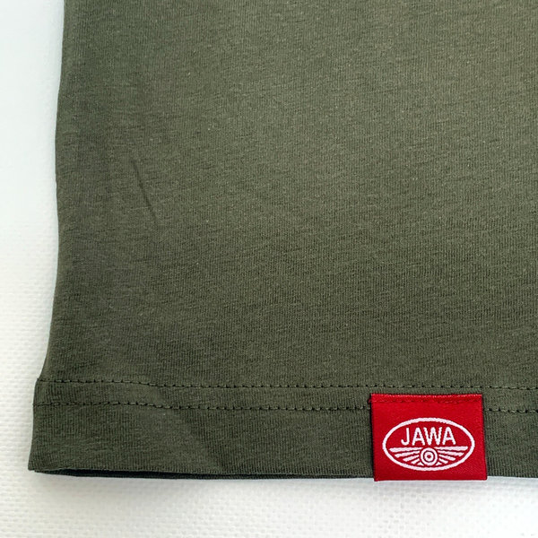 JAWA T-Shirt Kývačka Khaki, 100% Cotton of Organic Nature