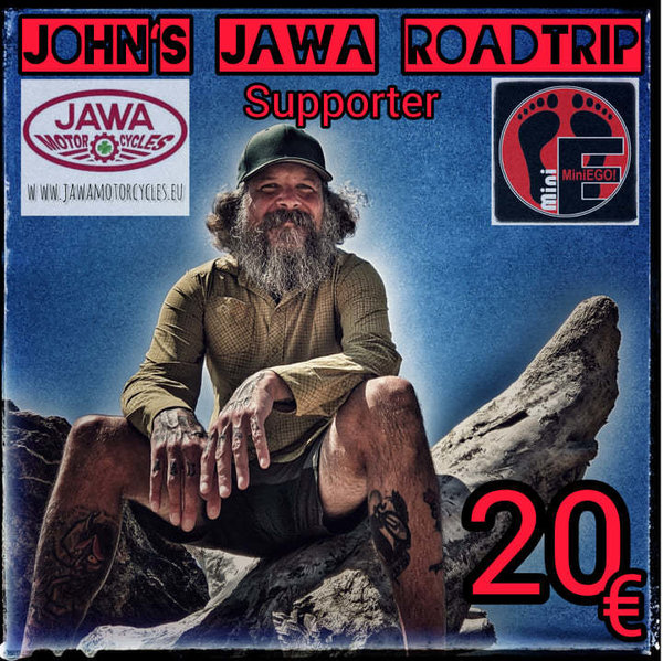 John's JAWA Roadtrip Benzinspende 20€