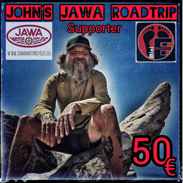 John's JAWA Rodtrip Benzinspende 50€